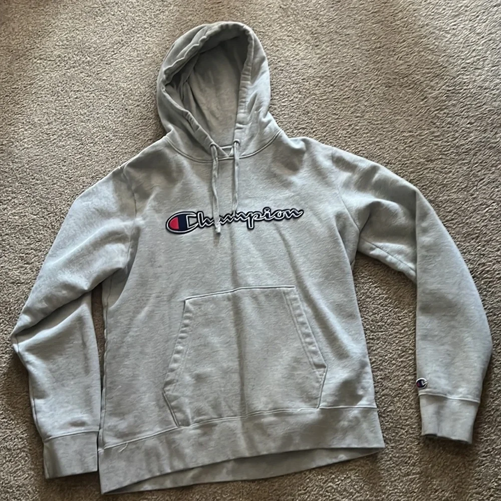 champion grey hoodie - Picture 2 of 2